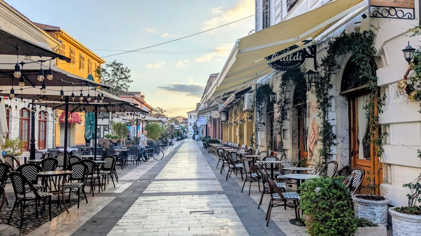 Kolë Idromeno Pedestrian Street